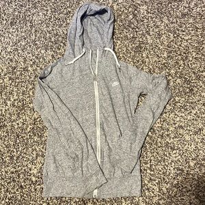 Gray Nike Zip-Up